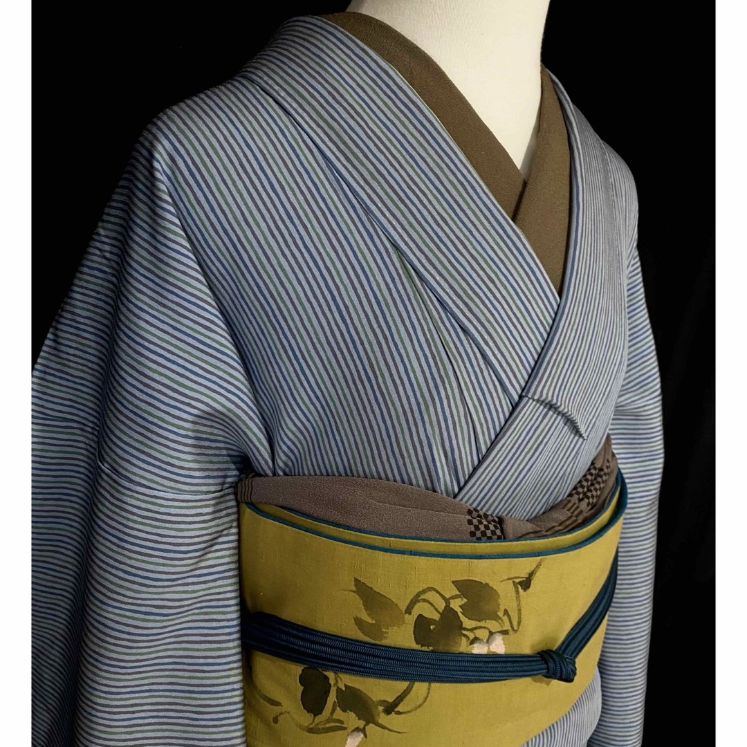 中古】小紋 リサイクル着物 身丈157cm 裄65cm 前幅23cm 後幅29cm 中古】小紋 リサイクル着物 身丈157cm 裄65cm 前幅23cm 後幅29cm