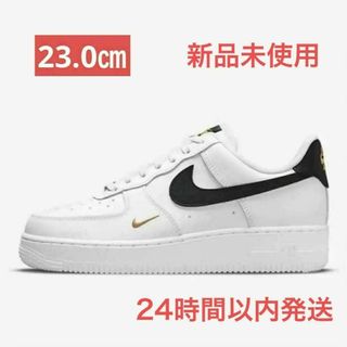 ナイキ(NIKE)のナイキエアフォース1'07 ESS/ホワイト/ブラック/23.0レディース(スニーカー)