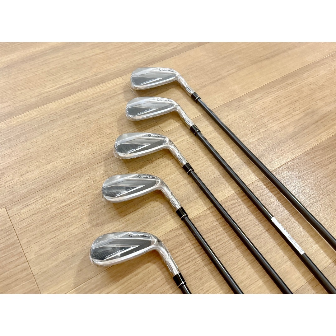 TaylorMade ステルス アイアンセット 5本　純正カーボンシャフトS TaylorMade 日本正規品 テーラーメイド ステルス HD アイアン