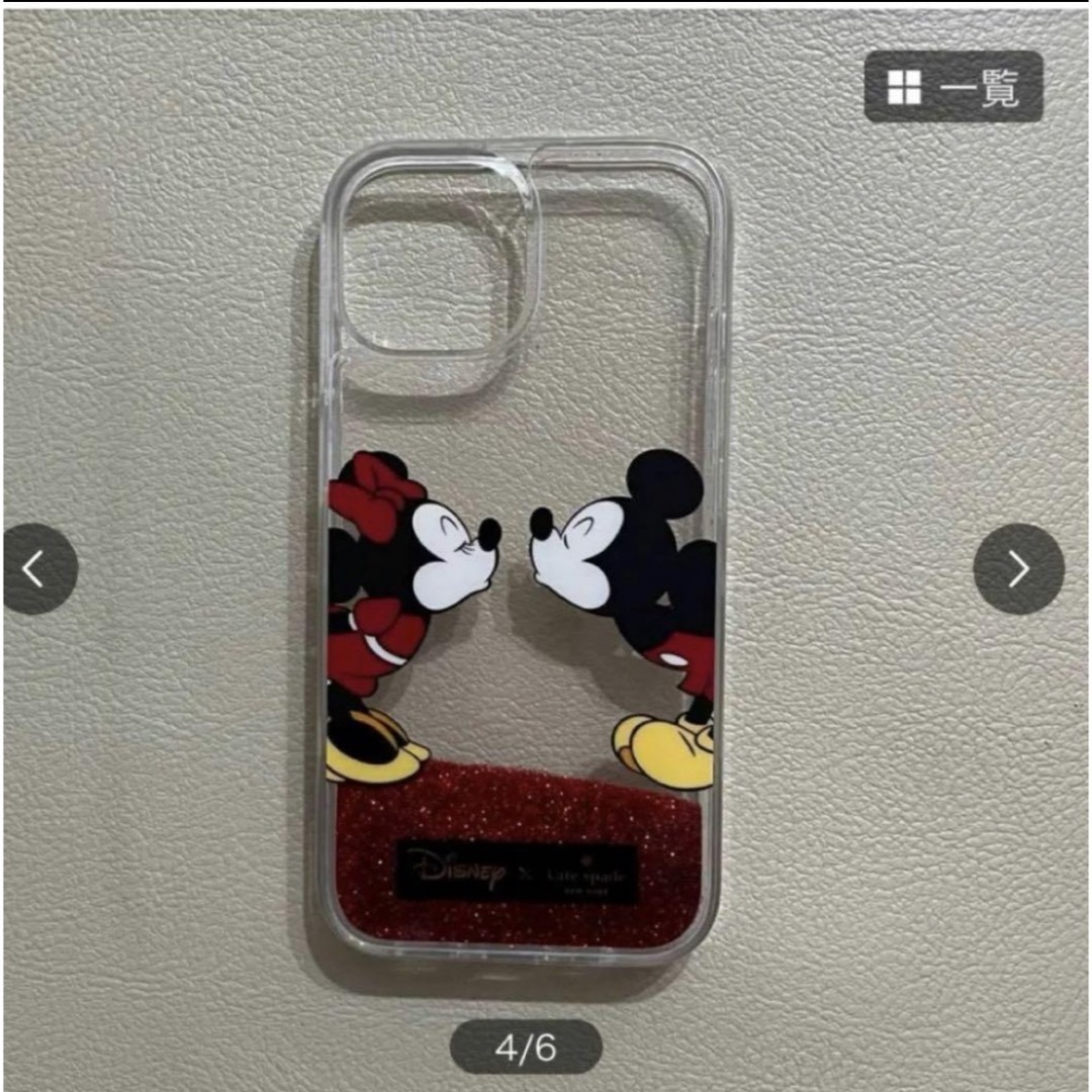 kate spade NEW YORK - スマホケース iPhone15Pro max ミッキー kate spade NEW YORK - スマホケース iPhone15Pro max ミッキー