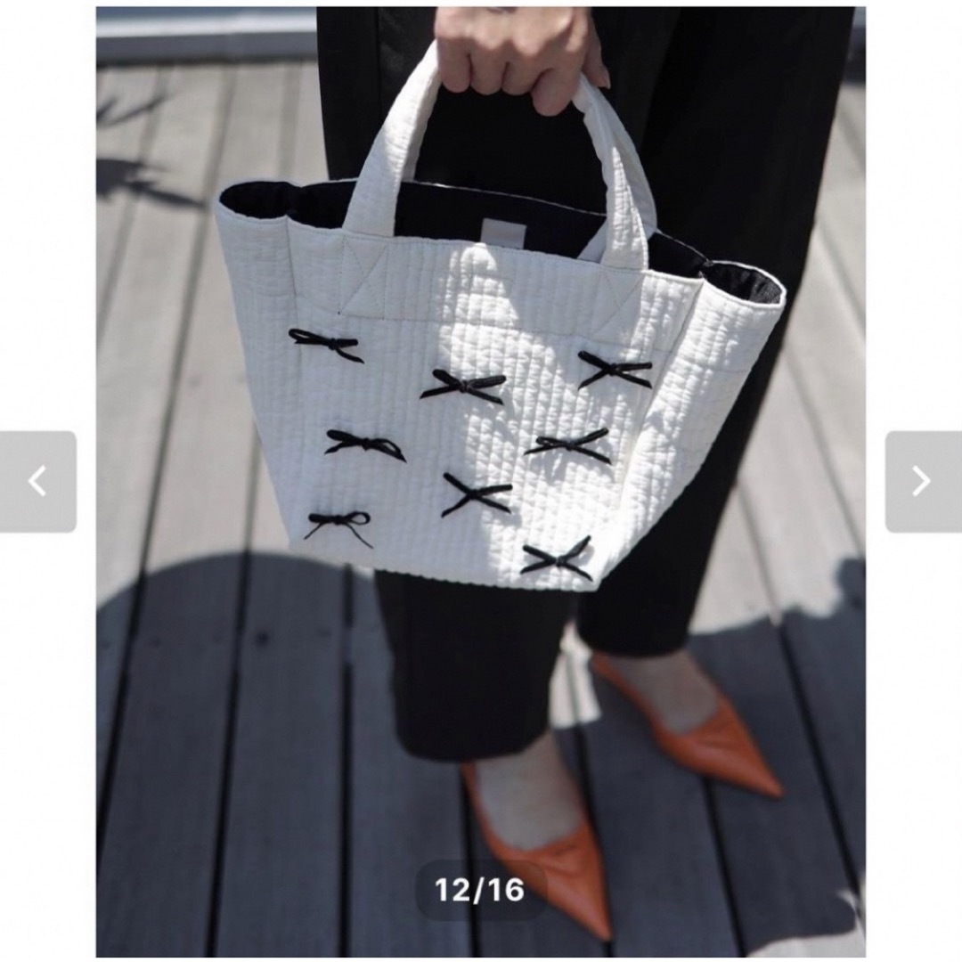 新品】Gypsohilaジプソフィア Town Bag (S) White 新品】Gypsohilaジプソフィア Town Bag (S) White