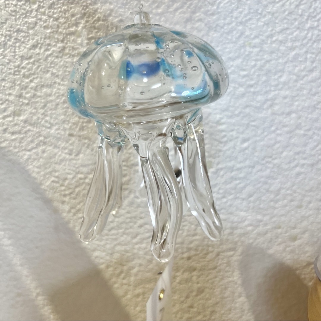 takuグラス 直せれ くらげの風鈴 くらげ 風鈴 新品未使用 takuグラス 直せれ くらげの風鈴 くらげ 風鈴 新品未使用