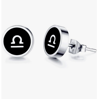 【RN121】ピアス 　アクセサリー 　イヤリング 　メンズ 　ブラック　 黒(ピアス(両耳用))