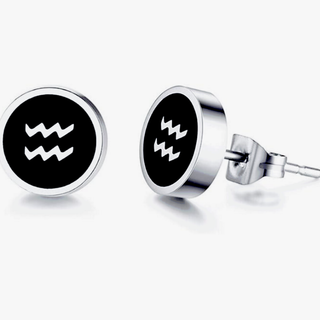 【RN124】ピアス 　アクセサリー 　イヤリング 　メンズ 　ブラック　 黒(ピアス(両耳用))