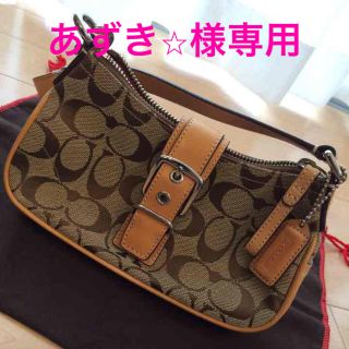 コーチ(COACH)のあずき⭐︎様専用COACH ミニバッグ  確実本物(ハンドバッグ)