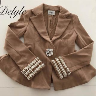 Delyle NOIR♡ビジューパールジャケット