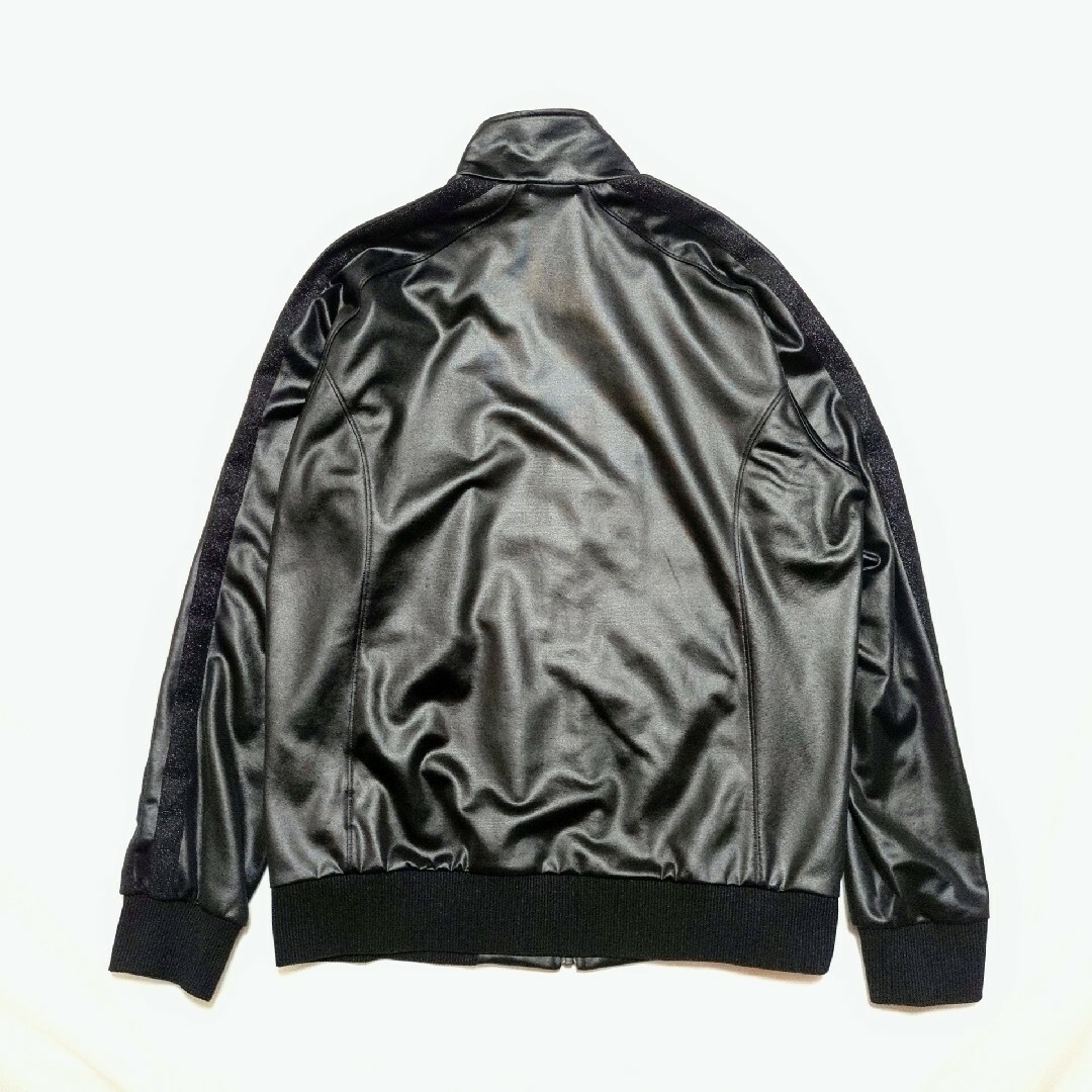 adidas - アディダス トラックジャケット レザー調 adidas - アディダス トラックジャケット レザー調