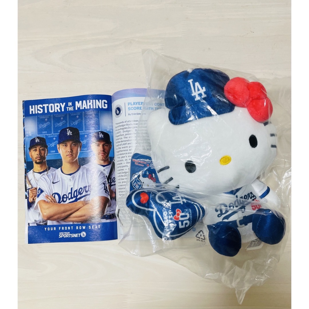 ハローキティ - 新品 ドジャース50周年コラボ ハローキティ ハローキティ - 新品 ドジャース50周年コラボ ハローキティ