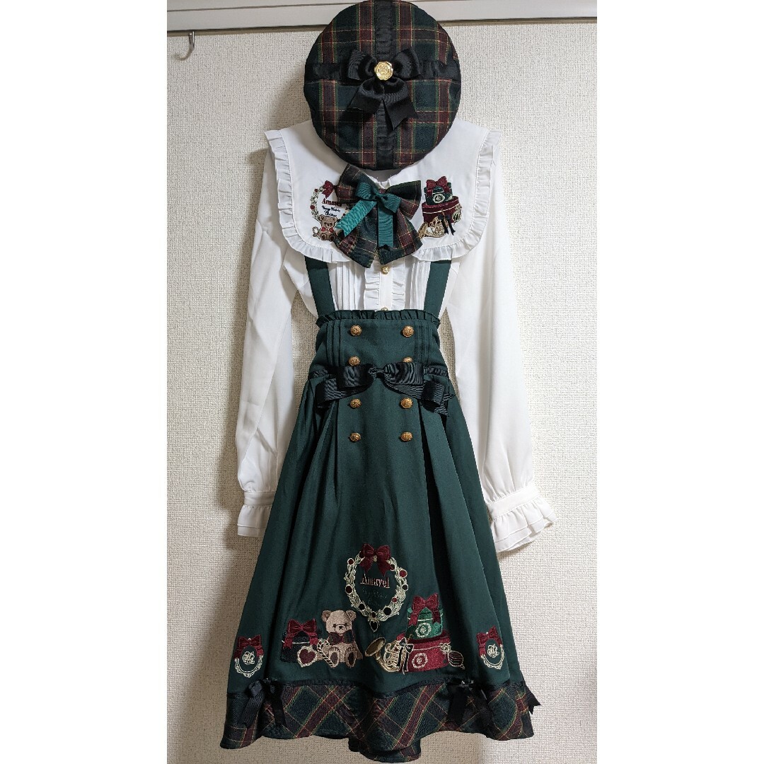 Amavel - Present Ribbon 3点セット グリーン Amavel アマベルの Amavel - Present Ribbon 3点セット グリーン Amavel アマベルの