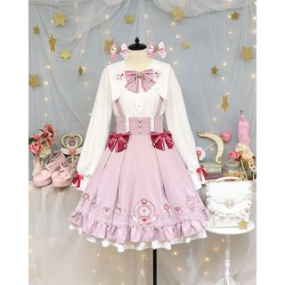 アマベル すぼまり Magical Sweet Angel ピンク上下セット アマベル すぼまり Magical Sweet Angel ピンク上下セット