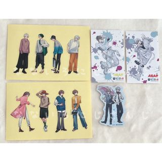 にじさんじ　ChroNoiR  葛葉　叶ASAPマツキヨにじそうさくステッカー(キャラクターグッズ)