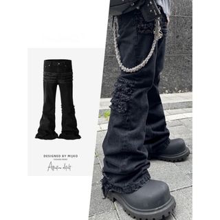 Rick Owens（デニム/ジーンズ ・ ブラック/黒色系）のフリマ