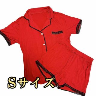 パジャマ レディース 半袖 ショートパンツ 上下セット セクシー 寝間着(パジャマ)