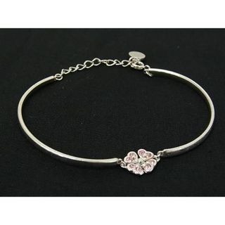 クレージュ(Courreges)のcourreges クレージュ クローバー ブレスレット アクセサリー レディース シルバー系×ピンク系 DF4550(その他)