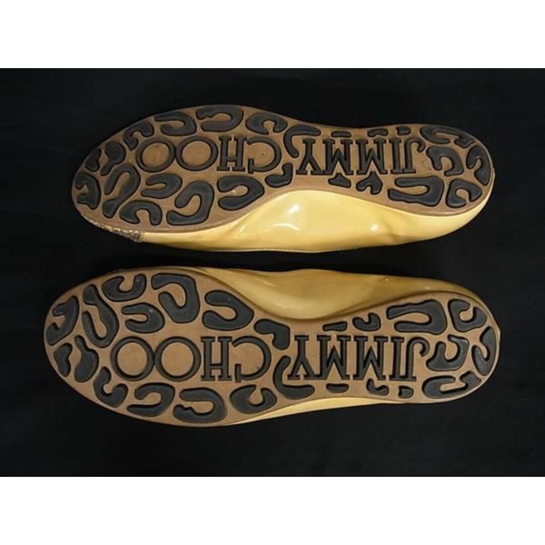 JIMMY CHOO - JIMMY CHOO ジミーチュウ レザー グリッター JIMMY CHOO - JIMMY CHOO ジミーチュウ レザー グリッター