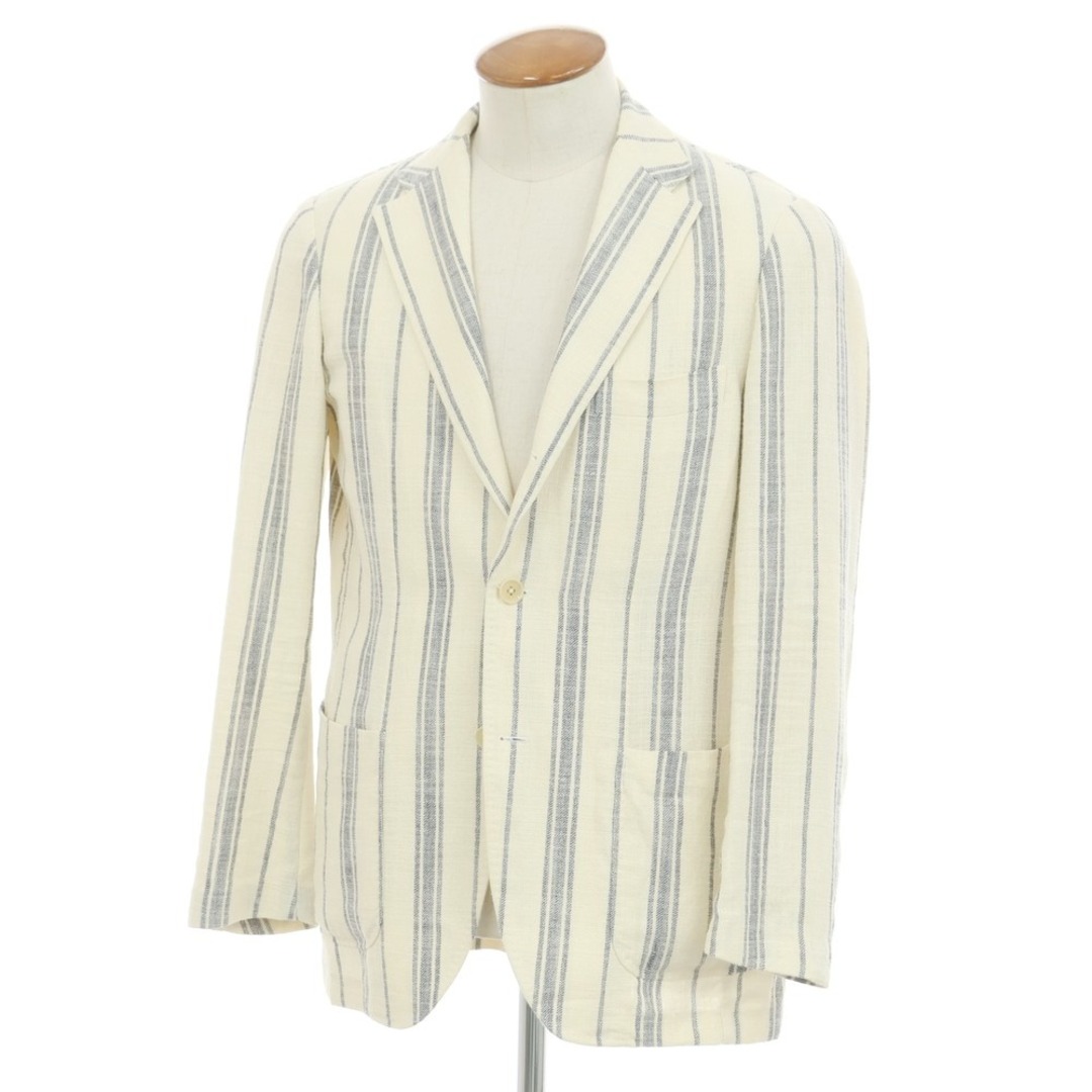 リングヂャケット RING JACKET シルクリネンナイロン ストライプ リングヂャケット RING JACKET シルクリネンナイロン ストライプ
