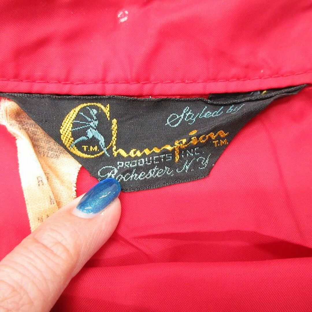 Champion - M☆古着 チャンピオン champion 長袖 ナイロン Champion - M☆古着 チャンピオン champion 長袖 ナイロン
