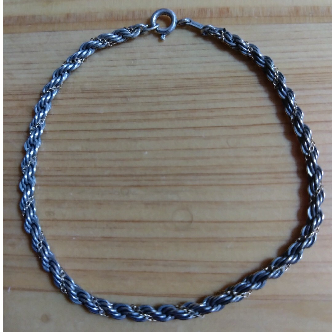 TIFFANY(ティファニー) SILVER/YGツイストチェーンブレスレット TIFFANY(ティファニー) SILVER/YGツイストチェーンブレスレット