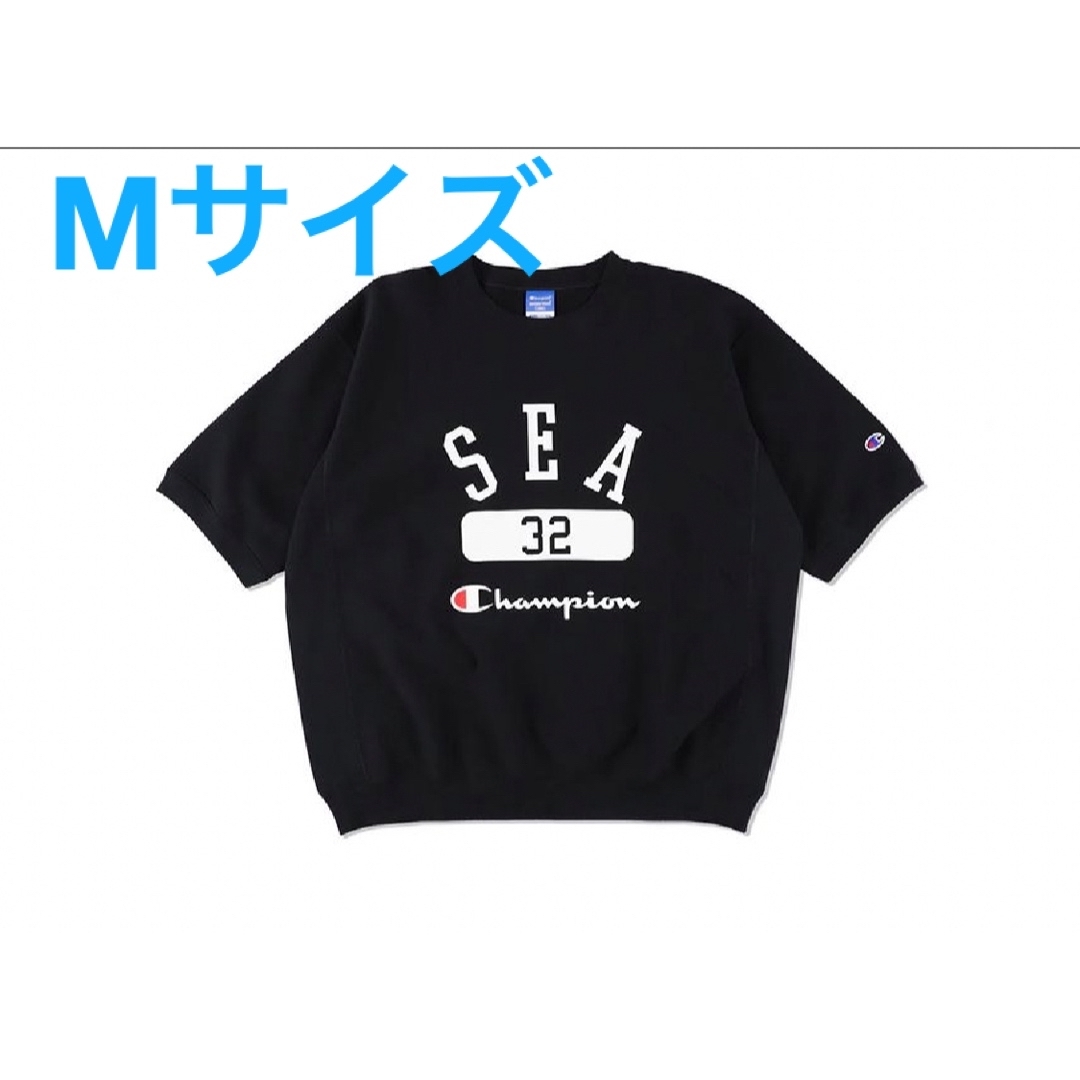 Champion x WIND AND SEA スウェットシャツ黒Mサイズ Champion x WIND AND SEA スウェットシャツ黒Mサイズ