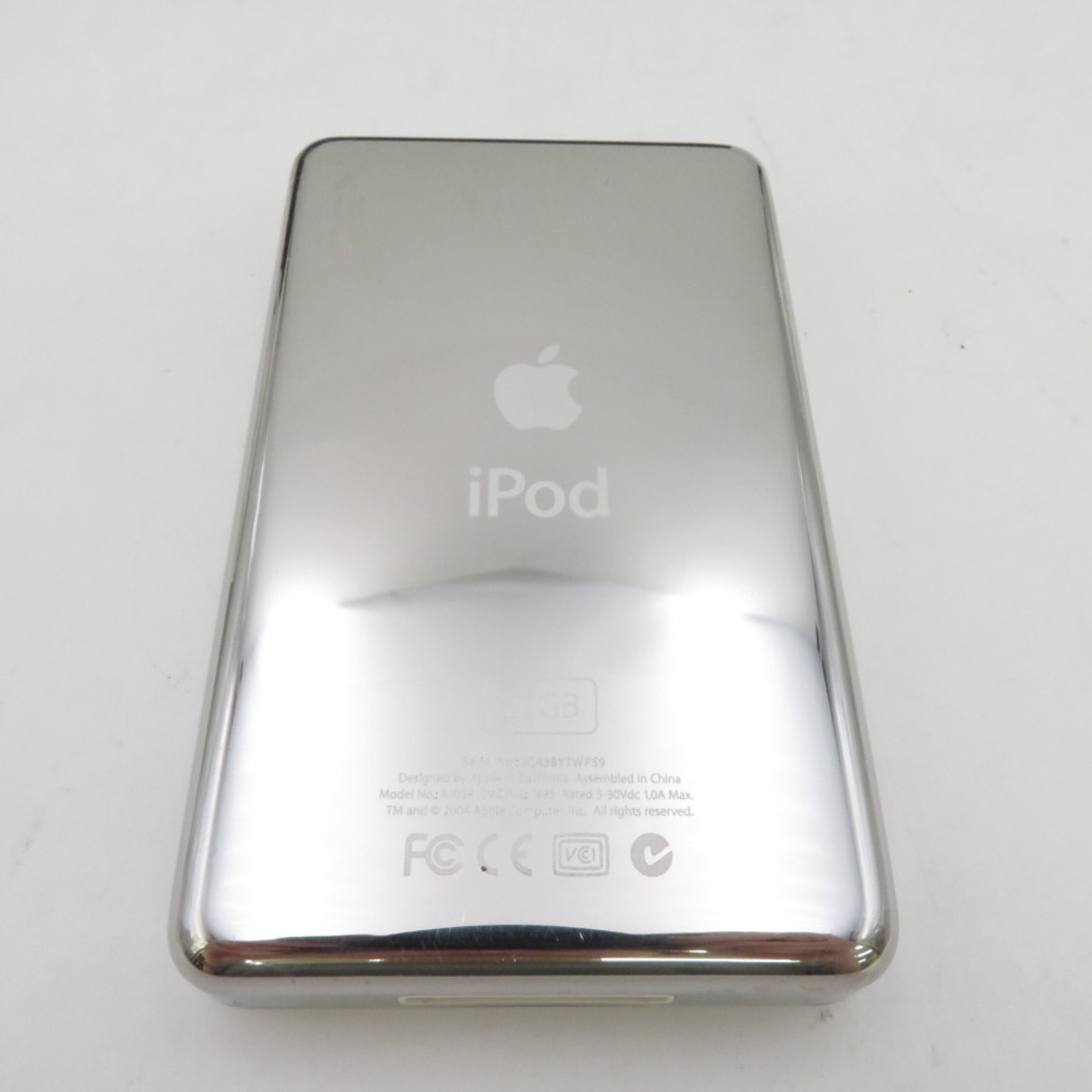 ジャンク品 Apple iPod (アイポッド) オーディオ機器 iPod 第4 ジャンク品 Apple iPod (アイポッド) オーディオ機器 iPod 第4