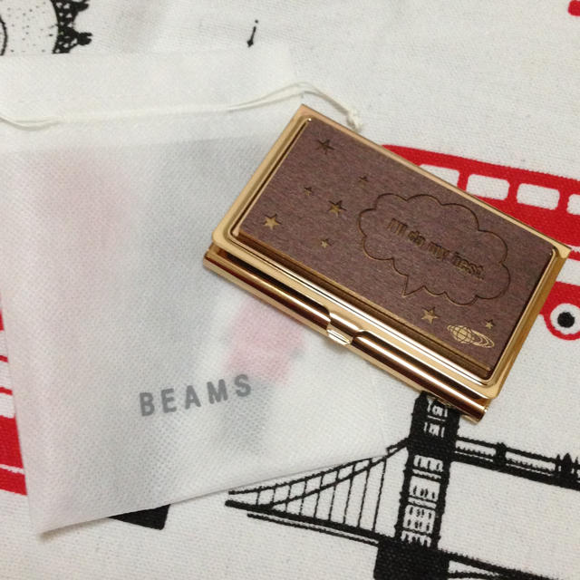 BEAMS(ビームス)のBEAMS 名刺入れ レディースのファッション小物(名刺入れ/定期入れ)の商品写真