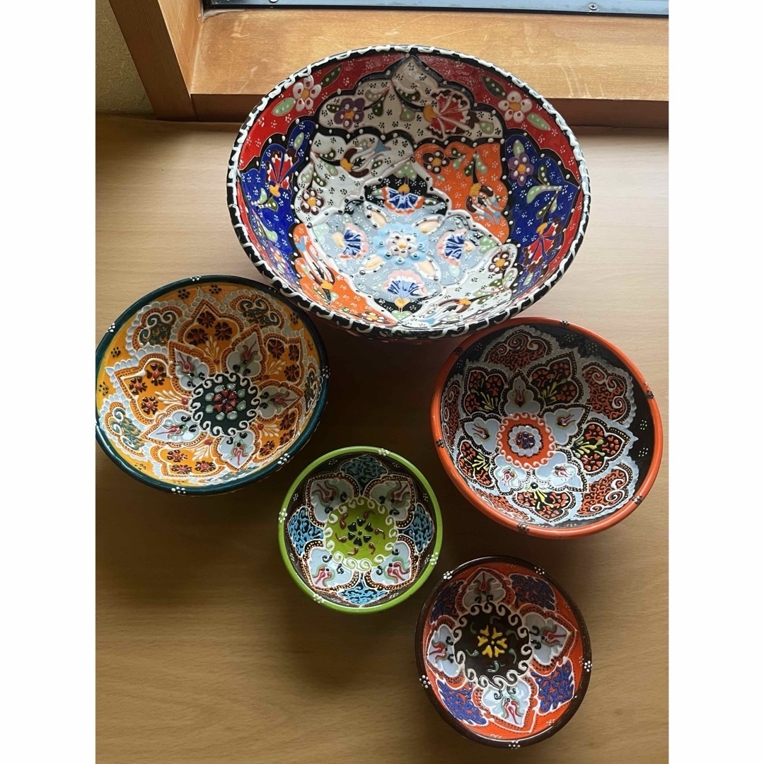 トルコ陶器☆ボウル セットの通販 by 伊織..'s shop|ラクマ トルコ陶器☆ボウル セットの通販 by 伊織..'s shop|ラクマ