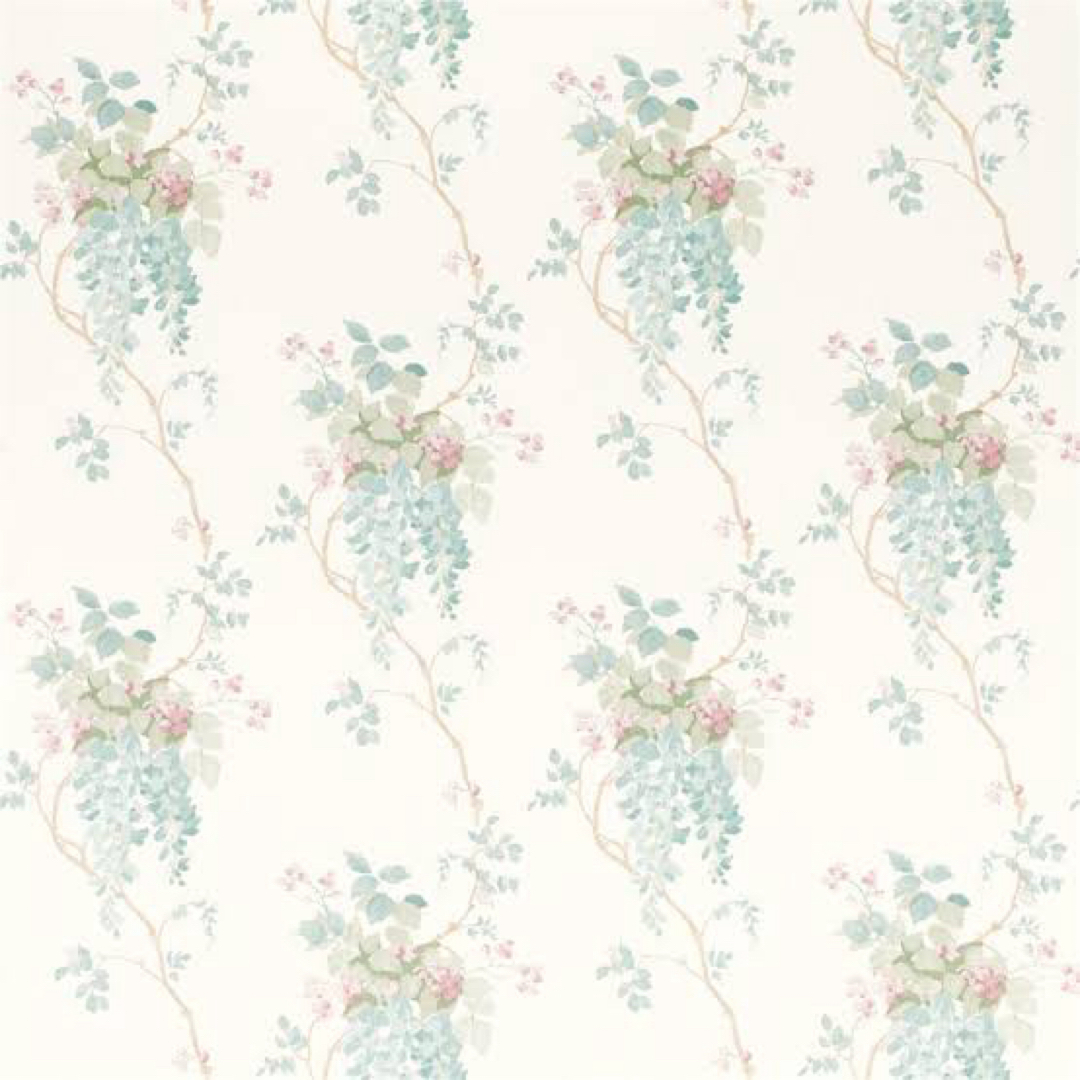 LAURA ASHLEY - ローラアシュレイ UK製壁紙 ウィステリア 新品未 LAURA ASHLEY - ローラアシュレイ UK製壁紙 ウィステリア 新品未