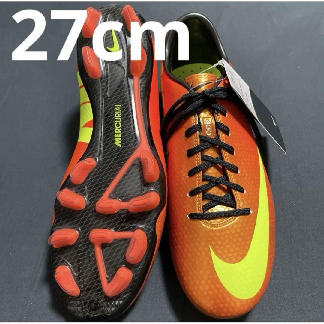 NIKE - NIKE マーキュリアルヴェイパー9 HG 27cm 完備品!の通販 NIKE - NIKE マーキュリアルヴェイパー9 HG 27cm 完備品!の通販