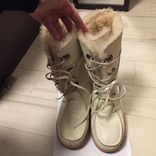 アグ(UGG)の編み上げブーツ(ブーツ)