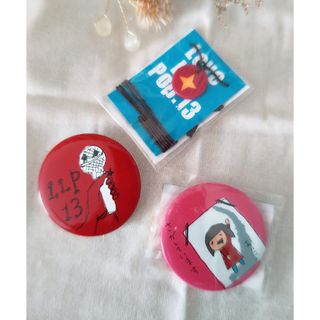 aiko　グッズ　ライブ　LLP13 アクリルアクセサリー　オリジナル缶バッジ(ミュージシャン)