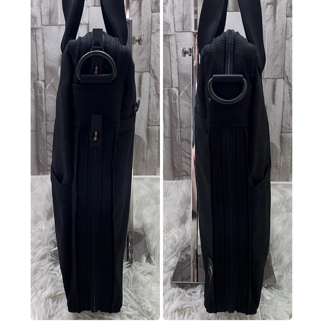 極美品 ポーター テンション 2way ビジネス ブリーフケース 黒 極美品 ポーター テンション 2way ビジネス ブリーフケース 黒