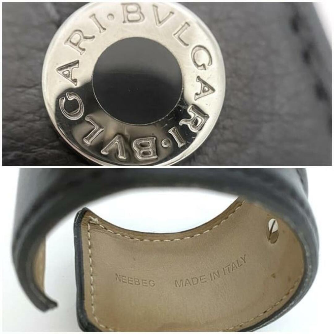 BVLGARI - ブルガリ バングル ブラック ブルガリブルガリ 美品 BVLGARI - ブルガリ バングル ブラック ブルガリブルガリ 美品