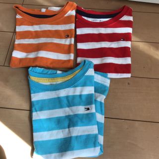 トミーヒルフィガー(TOMMY HILFIGER)のトミーヒルフィガー 子供用ティーシャツ 3枚 3t 100-105(Tシャツ/カットソー)