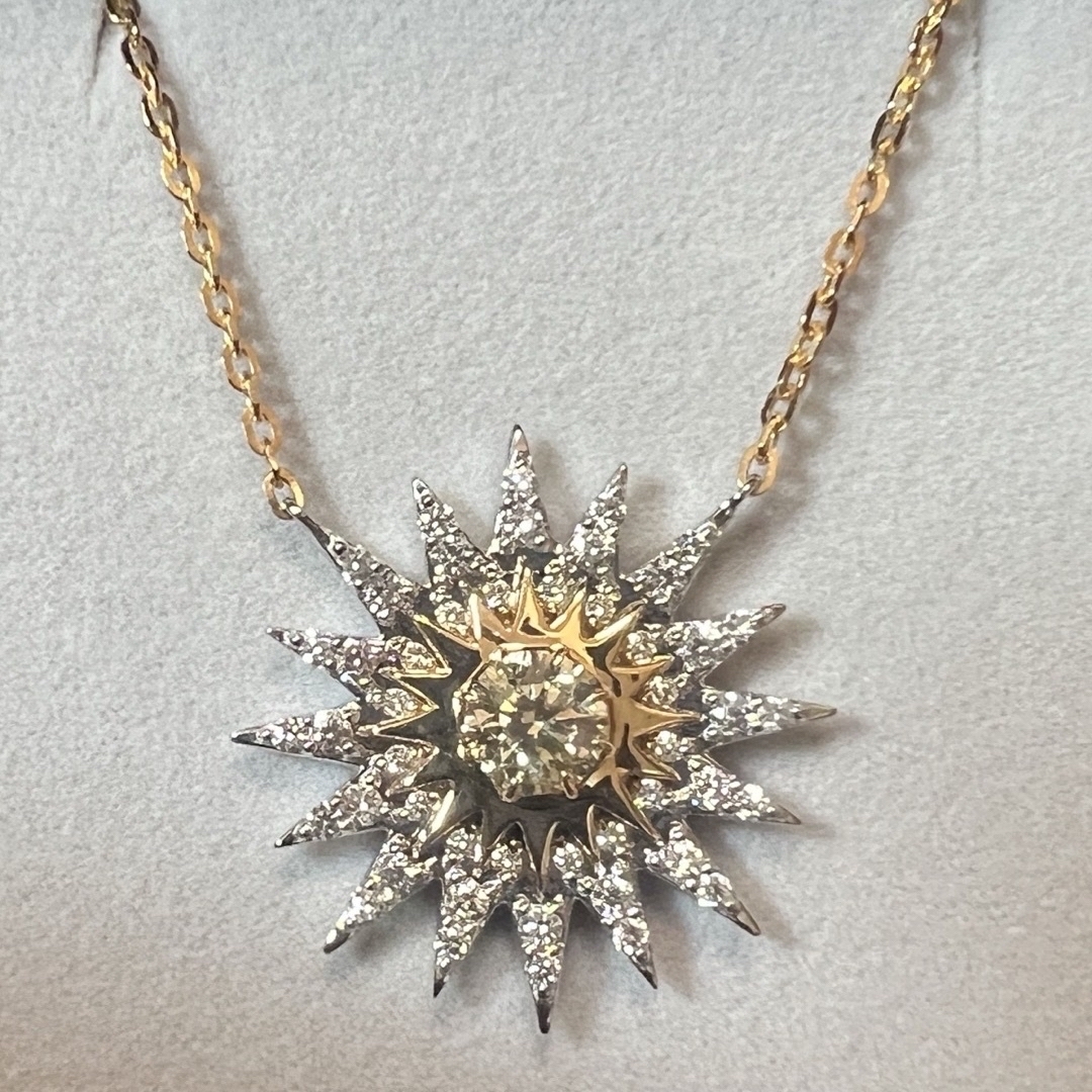 STAR JEWELRY - k18/Pt スタージュエリー サンバースト0.56ct STAR JEWELRY - k18/Pt スタージュエリー サンバースト0.56ct