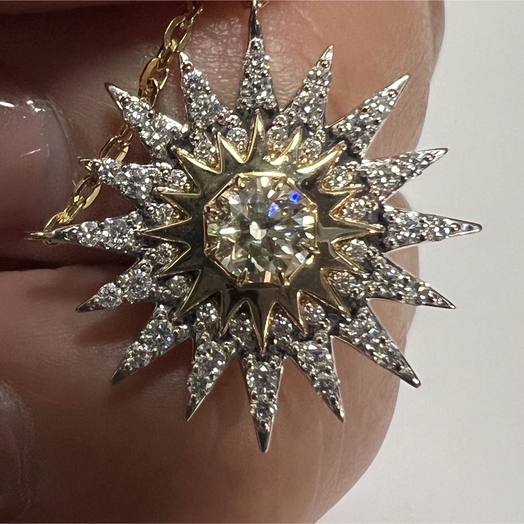 STAR JEWELRY - k18/Pt スタージュエリー サンバースト0.56ct STAR JEWELRY - k18/Pt スタージュエリー サンバースト0.56ct