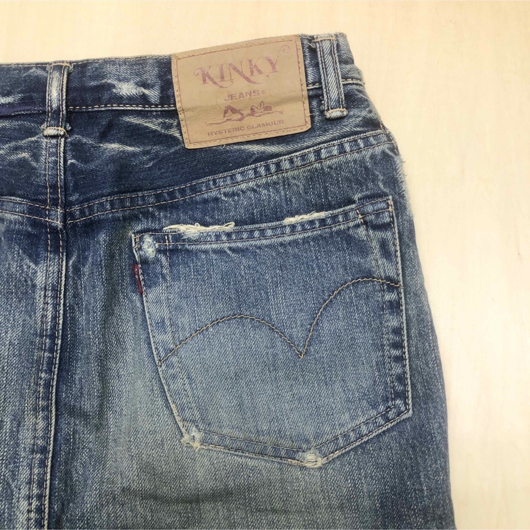 ヒステリックグラマー デニムスカート ダメージ used 加工 ヒステリックグラマー デニムスカート ダメージ used 加工