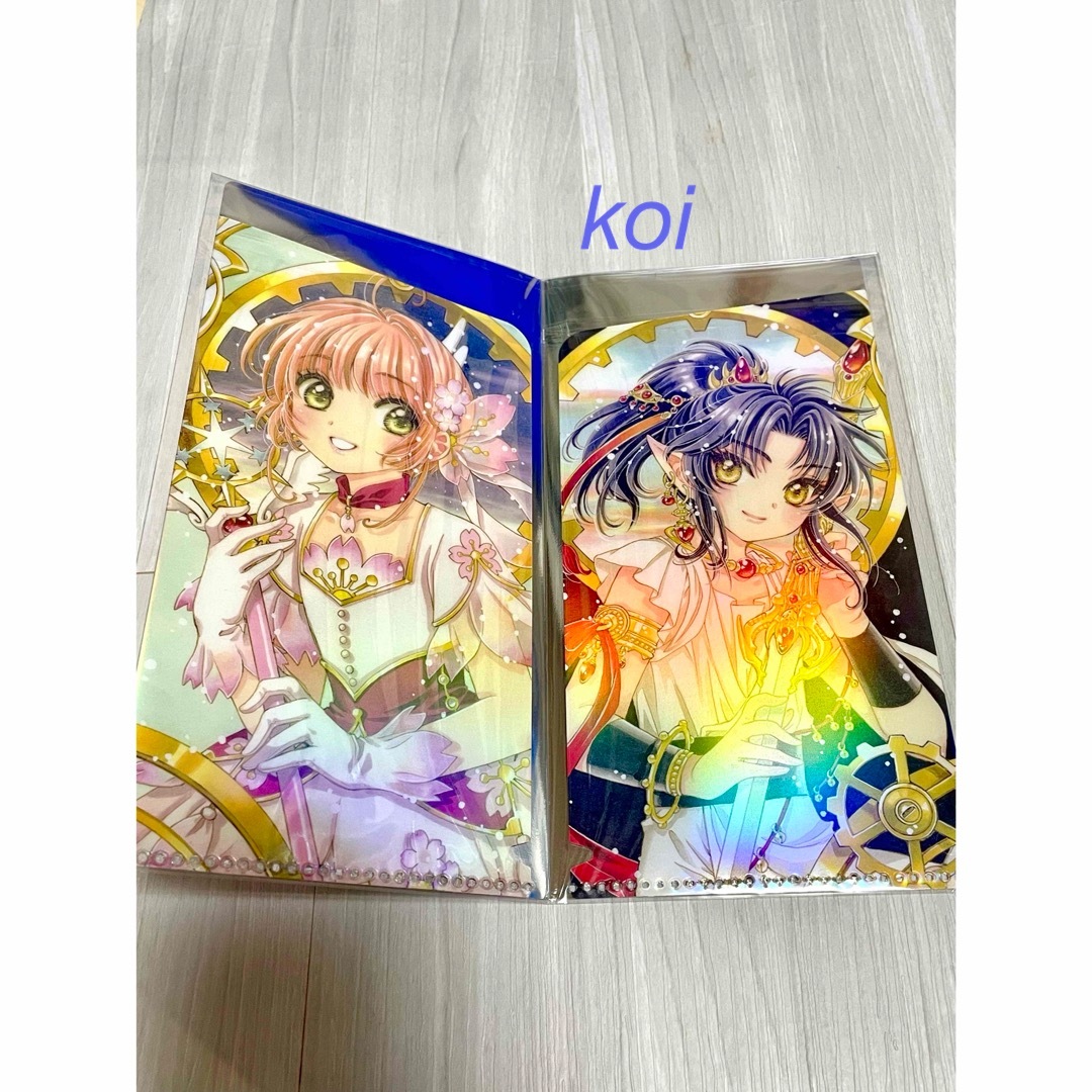 CLAMP展 描き下ろし 阿修羅&さくら ポストカード クリア CLAMP展 描き下ろし 阿修羅&さくら ポストカード クリア
