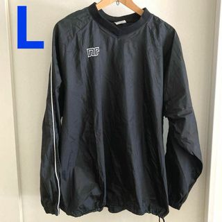 エネーレ(ennerre)のエネーレ nr ピステ ウインドブレーカー L ブラック　被り(ジャージ)