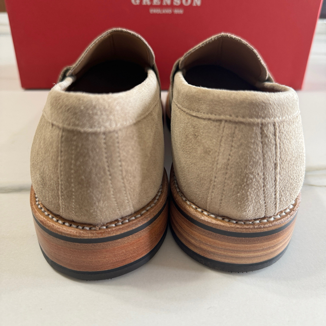 新品【GRENSON】グレンソン ローファー サイズ7・26cm ベージュ 新品【GRENSON】グレンソン ローファー サイズ7・26cm ベージュ