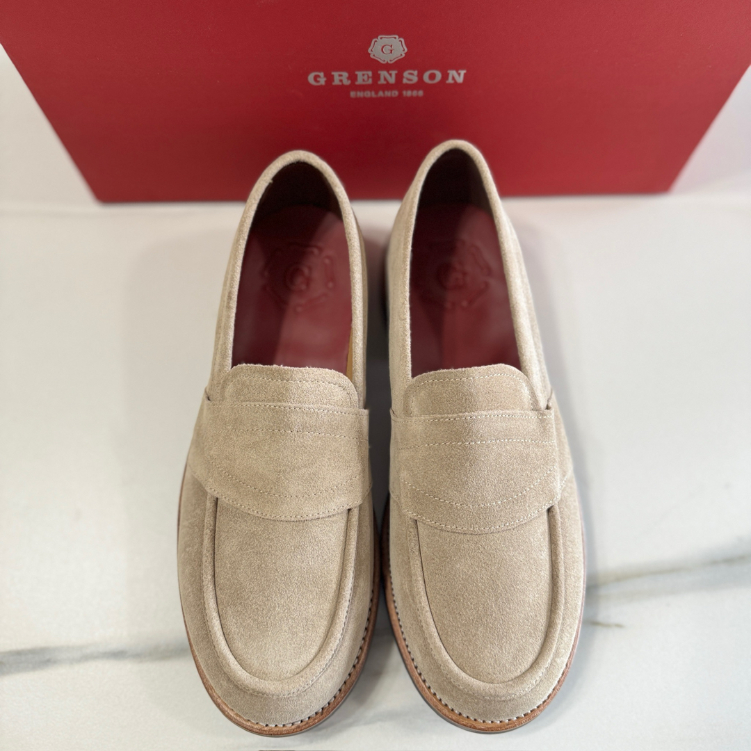 新品【GRENSON】グレンソン ローファー サイズ7・26cm ベージュ 新品【GRENSON】グレンソン ローファー サイズ7・26cm ベージュ