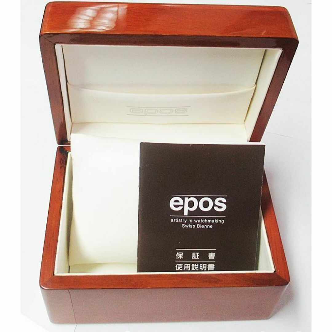 EPOS - 新品☆EPOS(エポス)・ブラックダイヤル自動巻きの通販 by EPOS - 新品☆EPOS(エポス)・ブラックダイヤル自動巻きの通販 by