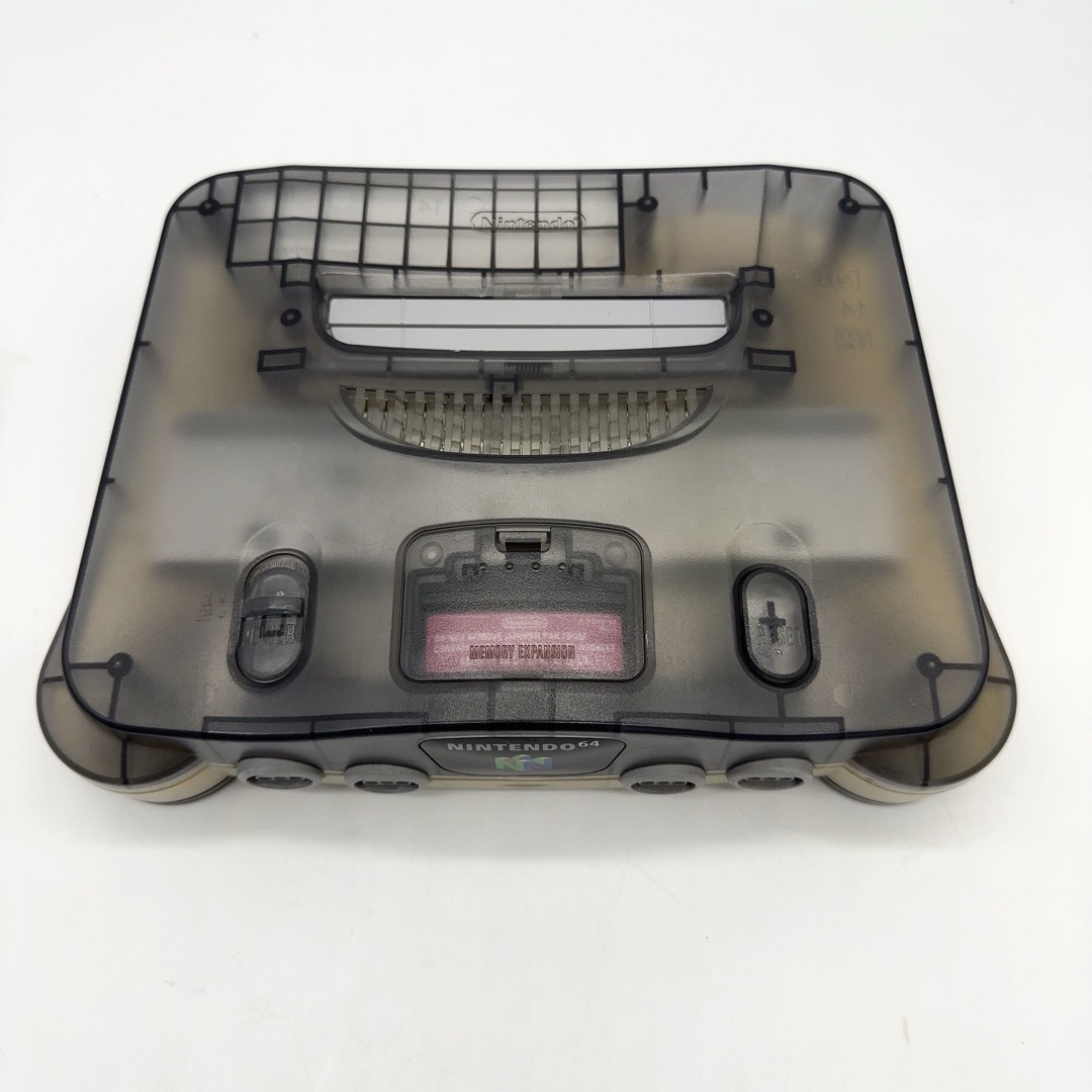 希少/動作品】 N64 ニンテンドー64 本体 ジャスコ限定 クリア 希少/動作品】 N64 ニンテンドー64 本体 ジャスコ限定 クリア