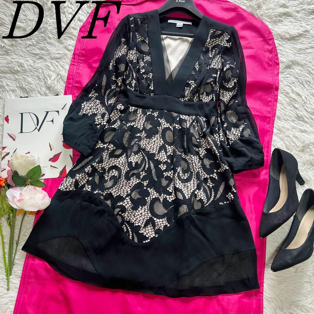 DIANE von FURSTENBERG - 【美品】DIANEvonFURSTENBERG 膝丈 DIANE von FURSTENBERG - 【美品】DIANEvonFURSTENBERG 膝丈
