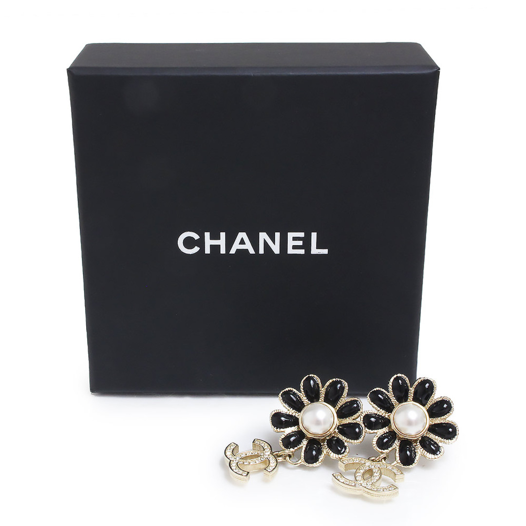 もらって 嬉しい お歳暮 ランキング CHANEL ラインストーン ココマーク 花 フラワー シャネル - ピアス