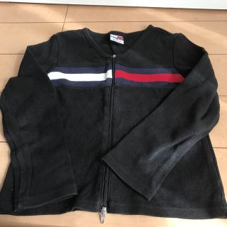 トミーヒルフィガー(TOMMY HILFIGER)のトミーヒルフィガー 長袖ジッパー付きトレーナー 5歳 １１０-120(ジャケット/上着)