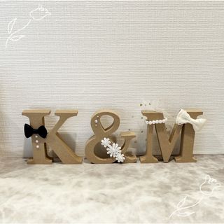 miiik0923様確認用♡ウエディングバージョン・イニシャル miiik0923様確認用♡ウエディングバージョン・イニシャル
