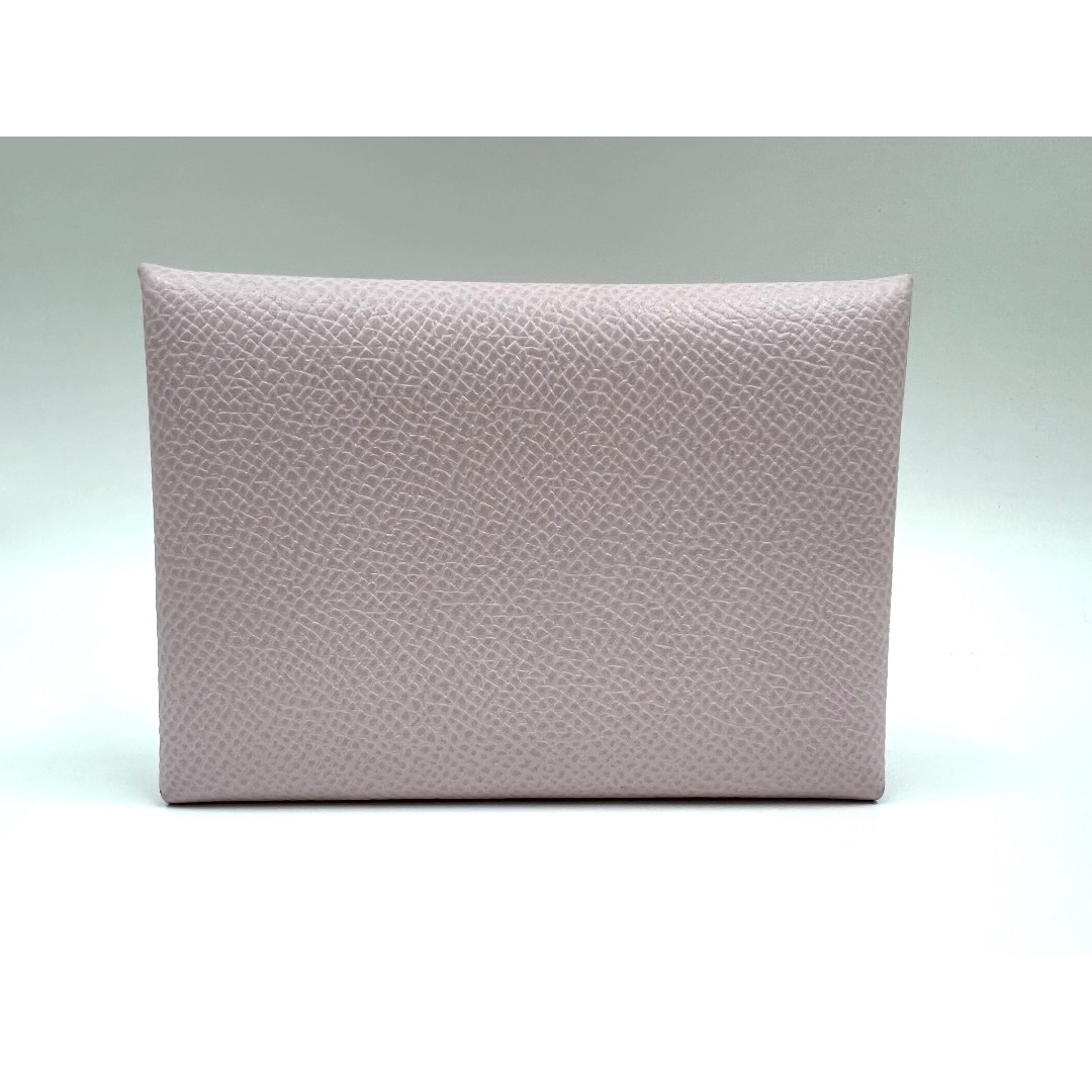 HERMES - HERMES エルメス カルヴィ デュオ ヴェルソ コインケース カードケース ヴォーエプソン モーヴシルベス B刻印 新品同様