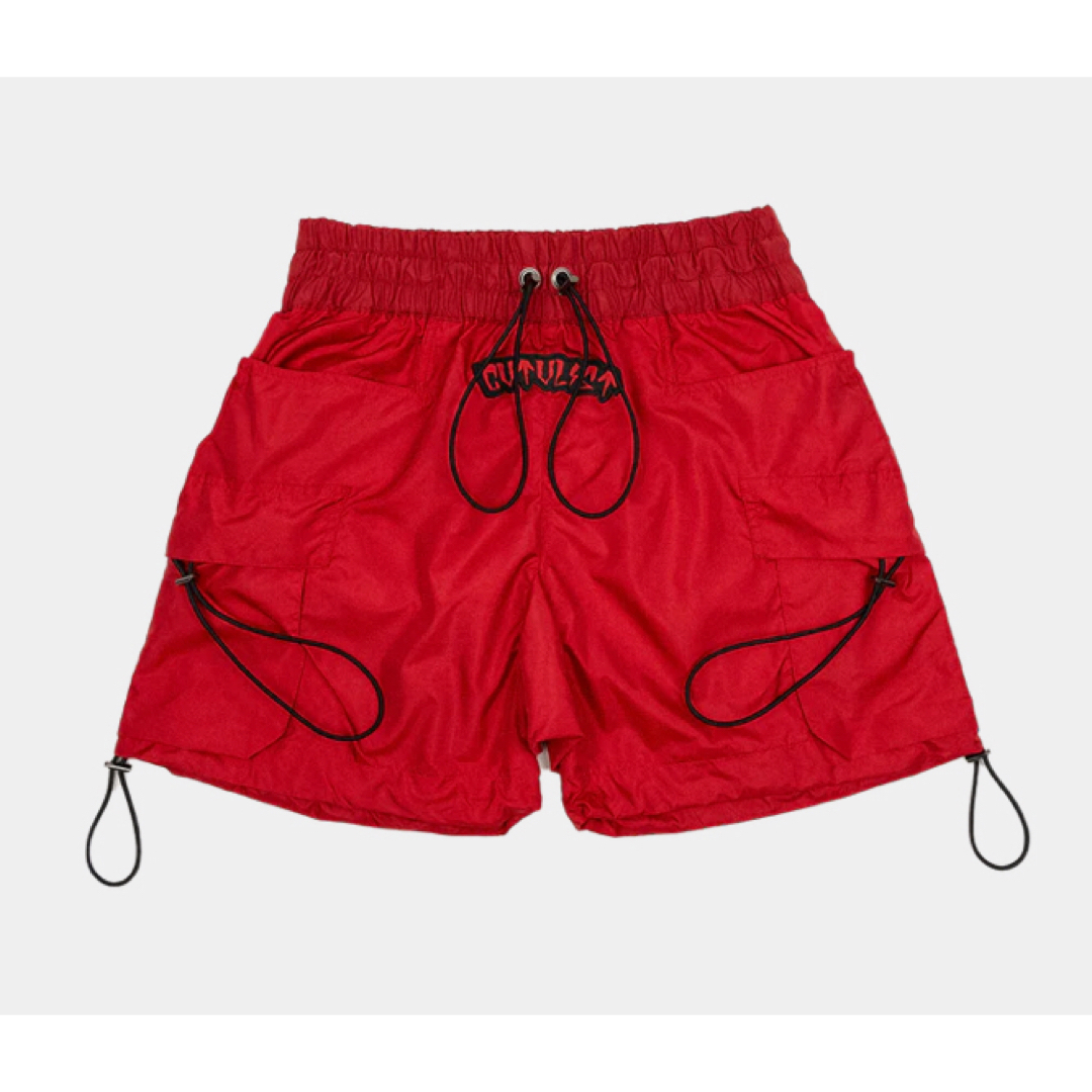 CVTVLIST NYLON POCKET SHORTS“RED”サイズ2 CVTVLIST NYLON POCKET SHORTS“RED”サイズ2