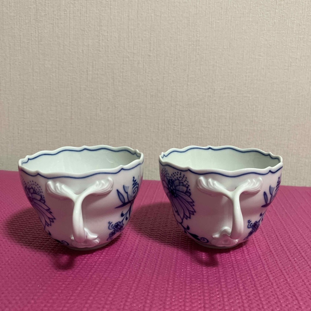 ユリ´sさん専用マイセン ブルーオニオン ティーカップアンドソーサー ユリ´sさん専用マイセン ブルーオニオン ティーカップアンドソーサー
