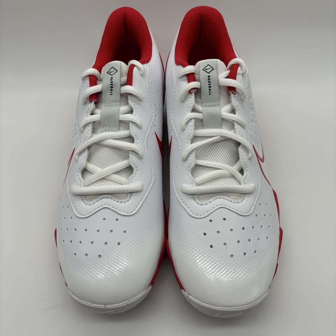 NIKE - NIKE 野球 スパイク ポイント ホワイト レッド 赤 26.5 NIKE - NIKE 野球 スパイク ポイント ホワイト レッド 赤 26.5